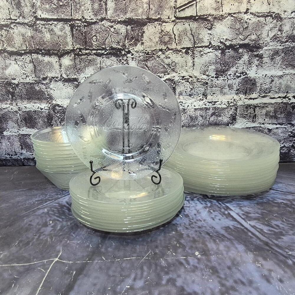 Vintage Coca-Cola Dinnerware Set of 36